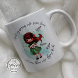 I Fold My Worries Mug