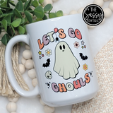 Let's Go Ghouls Ghost Mug