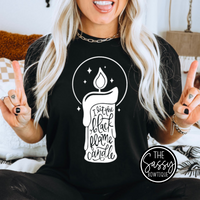 Black Flame Candle Tee