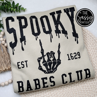 Spooky Babes Club Crewneck Sweatshirt