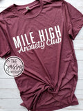Mile High Anxiety Club Tee