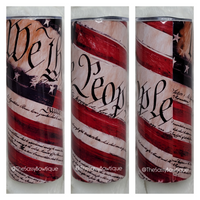 We The People Skinny Tumbler