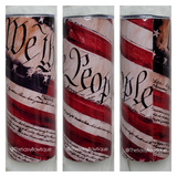 We The People Skinny Tumbler