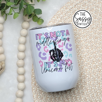 Unicorn Fist Stemless Wine Tumbler