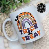Trick Or Treat Rainbow Mug