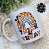 Trick Or Treat Rainbow Mug