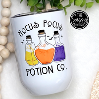 Hocus Pocus Potion Co Stemless Wine Tumbler