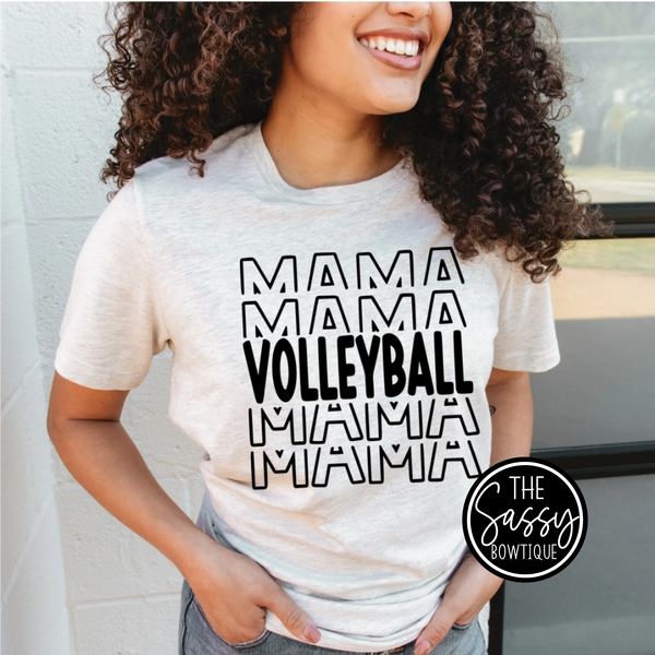 Volleyball Mama Tee